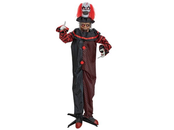 Halloween postava klauna, pohyblivá, 180 cm - Image 2