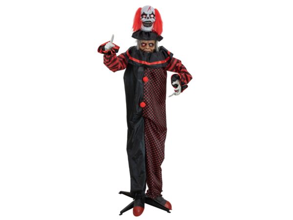 Halloween postava klauna, pohyblivá, 180 cm - Image 3