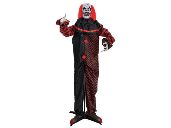 Halloween postava klauna, pohyblivá, 180 cm - Image 4