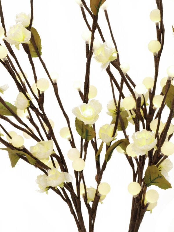 Camelie, s bílými LED diodami, 50 cm - Image 2