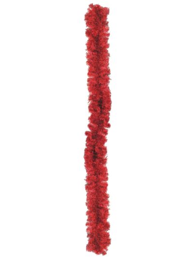 Vánoční girlanda, červená, 270 cm
