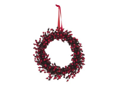 Věnec z bobulí barevný, 46 cm