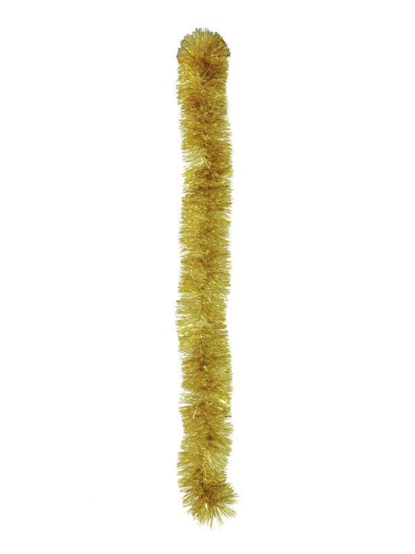 Řetěz vánoční, zlatá metalíza, 7,5 x 200 cm - Image 3