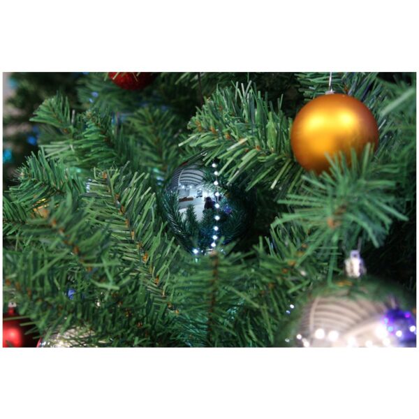 Sněhové LED koule, 15 cm, černá, 1 ks - Image 3