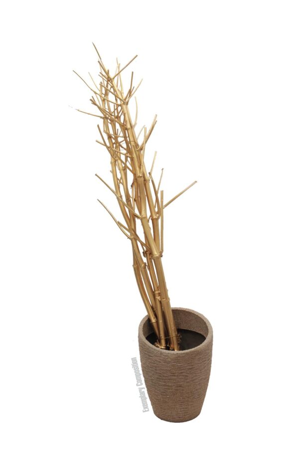 Suché větvičky fenyklu, zlatá, 160 cm - Image 6