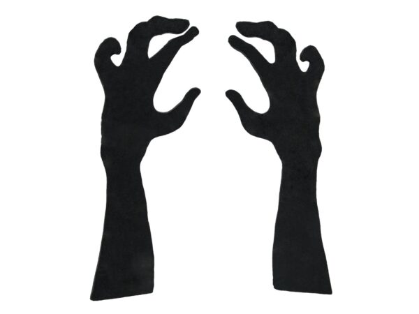 Halloween silueta rukou, 40 cm
