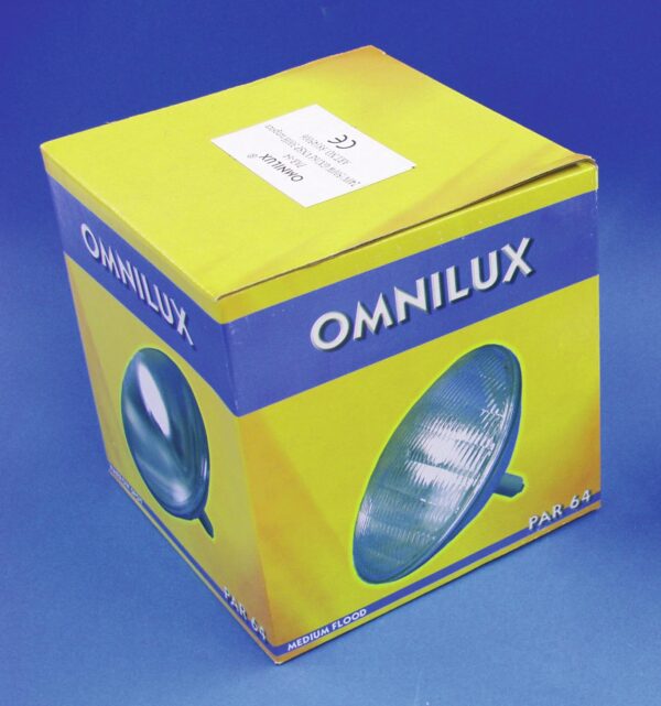 Omnilux PAR-64 240V/1000W GX16d MFL 300h T - Image 4