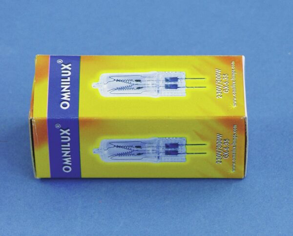 Omnilux 230V/300W GX-6.35 75h 3200K - Image 3