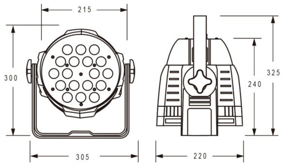 Muvik LED PAR 24x10W, QCL - Image 7
