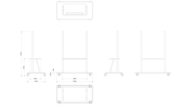 Optoma ST01, mobilní stojan - Image 2