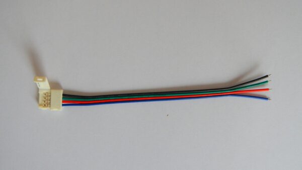 Napájecí konektor pro LED světelný pásek, RGB SMD5050, 10 mm - Image 4