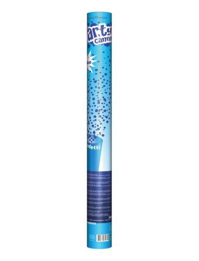 Párty konfety vystřelovací XL 60 cm, modré