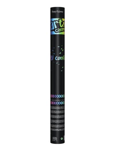 Párty konfety vystřelovací 60 cm, multicolor