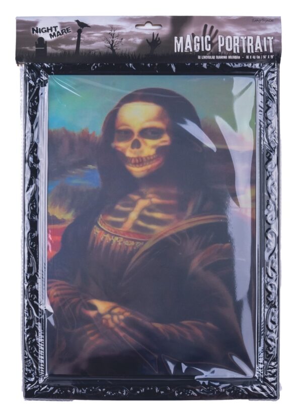 Halloween fotorámeček hologram Mona Lisa - Image 2