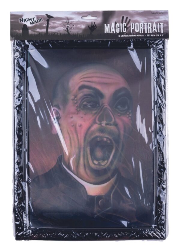 Halloween fotorámeček hologram kněz - Obrázek 2