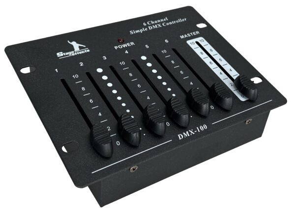 DMX-100, DMX ovladač, 6 kanálů - Image 2