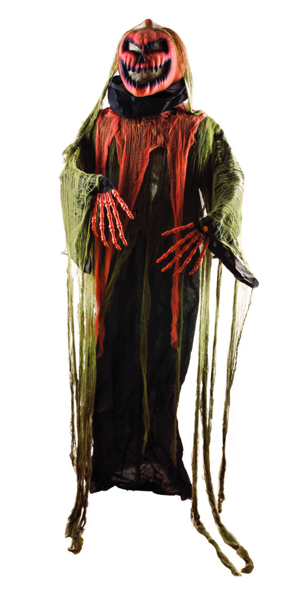 Halloween dýňový kostlivec, 180 cm