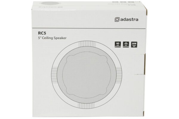 Adastra RC5, podhledový 5.25" reproduktor, 20W, bílý - Image 5
