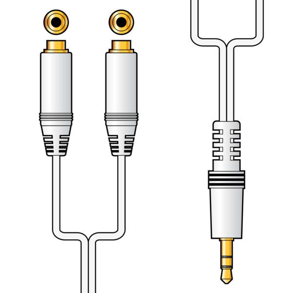AV:link redukce 1x Jack 3.5mm stereo samec - 2x Jack 3.5 mm stereo samice - Image 3