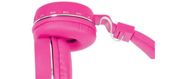 AV:link PBH-10 bezdrátová Bluetooth SD sluchátka, růžová - Obrázek 3