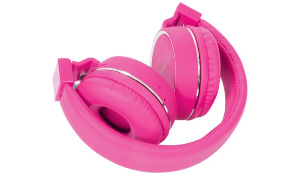 AV:link PBH-10 bezdrátová Bluetooth SD sluchátka, růžová - Obrázek 6