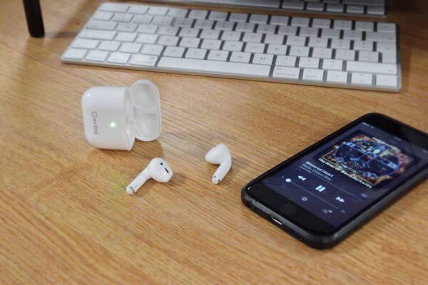 AV:link Ear Shots SE, bluetooth sluchátka s nabíjecím pouzdrem - Obrázek 4