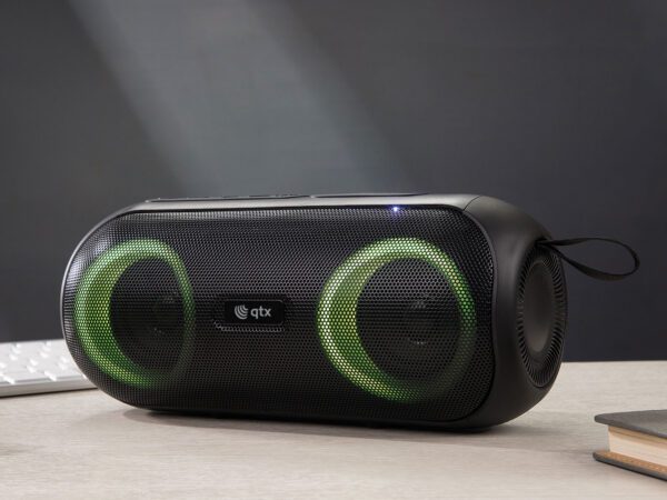 QTX PartyPod, přenosný Bluetooth reprobox s LED podsvícením - Image 7