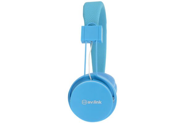 AV:link CH850-BLU, dětská sluchátka s mikrofonem, modrá - Image 3