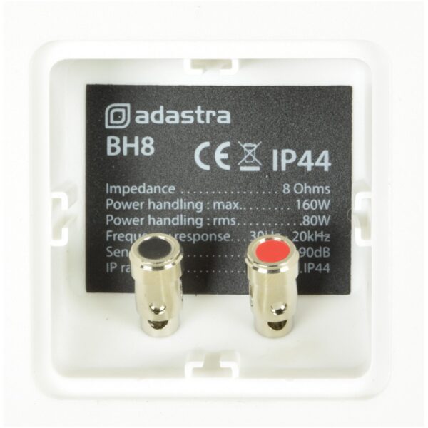 Adastra BH8-W, pasivní 8" reproboxy 160W, bílé, cena/pár - Image 5