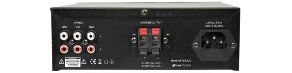 QTX KAD-2 digitální stereo zesilovač, 2x40W - Image 3