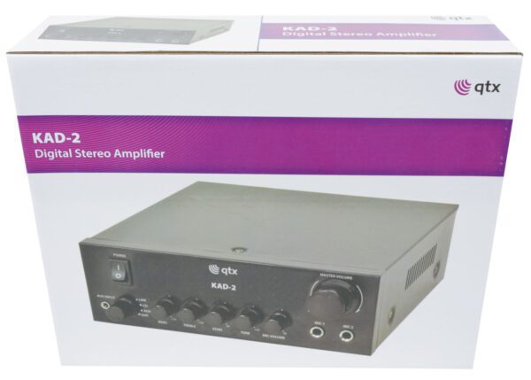 QTX KAD-2 digitální stereo zesilovač, 2x40W - Image 4