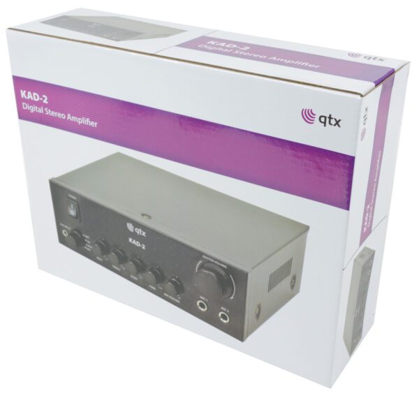 QTX KAD-2 digitální stereo zesilovač, 2x40W - Image 5