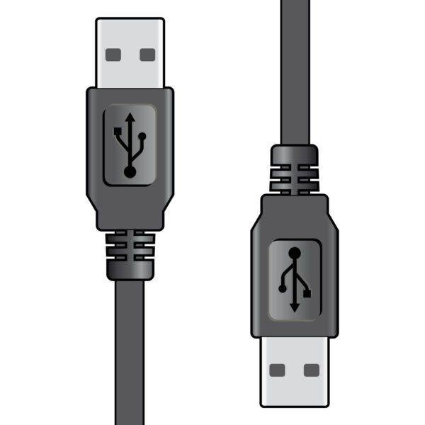 AV:link kabel USB 2.0, 1x typ A samec - 1x typ A samec, 1.5m - Obrázek 3