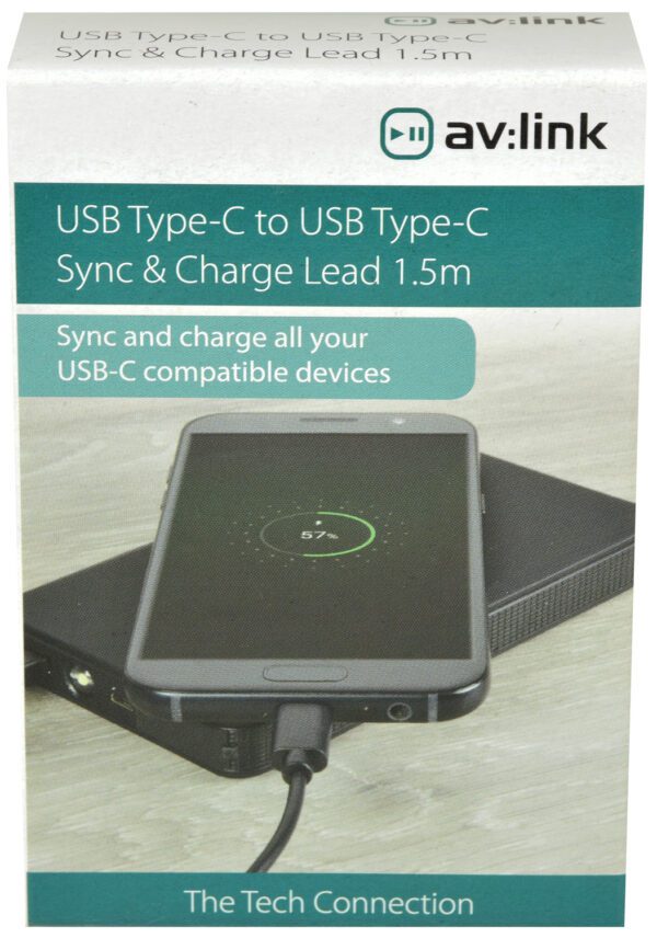 AV:Link Kabel 2x USB typ C, 1,5m - Image 4