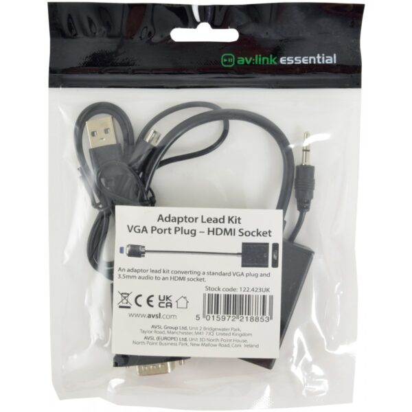 AV:link Adaptér VGA – HDMI - Image 4