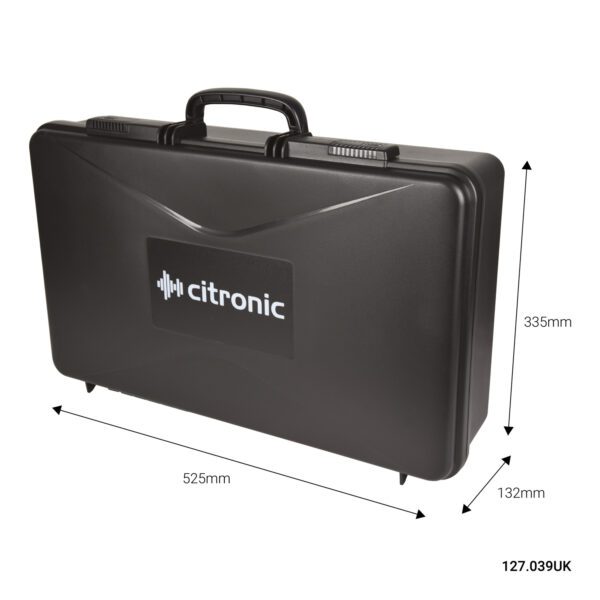 Citronic ABS525 Přepravní kufr pro mixážní pult / mikrofon - Image 4