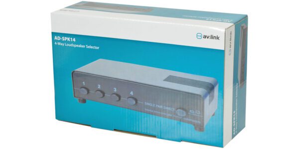 AV:link AD-SPK14, 4-kanálový reproduktorový rozbočovač signálu - Image 3