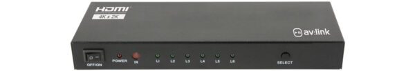 AV:link HSS24, 4K HDMI přepínač/rozbočovač 2x4 - Image 4