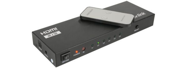AV:link HSS24, 4K HDMI přepínač/rozbočovač 2x4 - Image 5