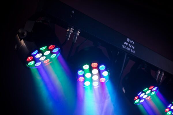 QTX PB-1214 LED PAR Bar, světelný set se stojanem - Image 7