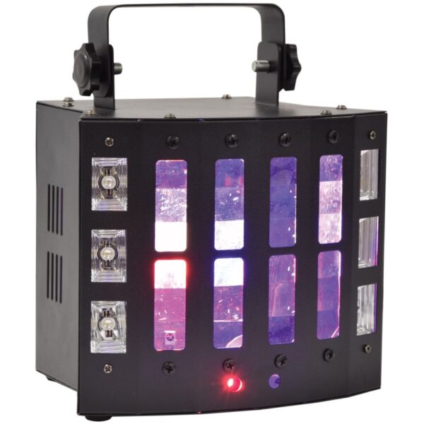 QTX SURGE LED světelný efekt, Derby/Laser/UV/Strobe - Obrázek 7