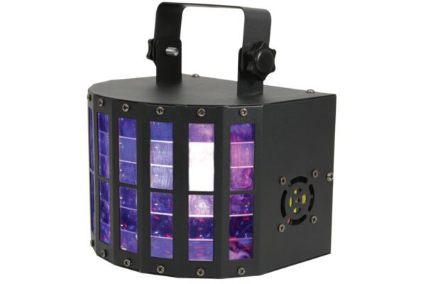 QTX DERBY9 LED paprskový efekt, 9x 3W LED, DMX - Obrázek 3