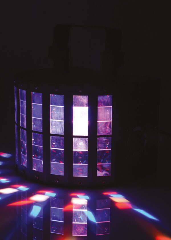 QTX DERBY9 LED paprskový efekt, 9x 3W LED, DMX - Obrázek 4