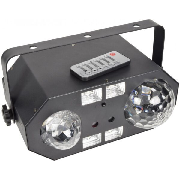 QTX Tetra Světelný efekt 4v1 s DMX ovládáním - Obrázek 3