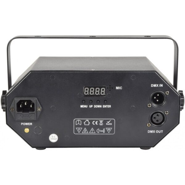 QTX Tetra Světelný efekt 4v1 s DMX ovládáním - Obrázek 4