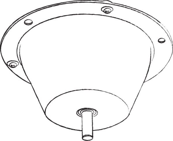QTX motor pro zrcadlové koule do 50 cm, 0,8 ot./min. - Image 4