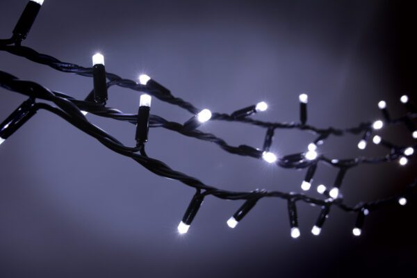 Lyyt 100CON-CW, venkovní LED světelný řetěz, 100x LED studená bílá, IP44 - Image 3