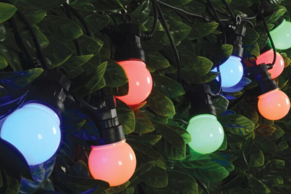 Lyyt BOF10MC, venkovní LED světelný řetěz, 10x LED lamp multicolour, IP44 - Image 3