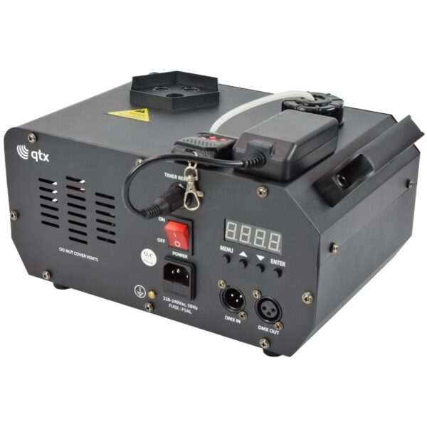 QTX FLARE-1000 vertikální výrobník mlhy, 6x TCL LED, 1000W - Obrázek 2