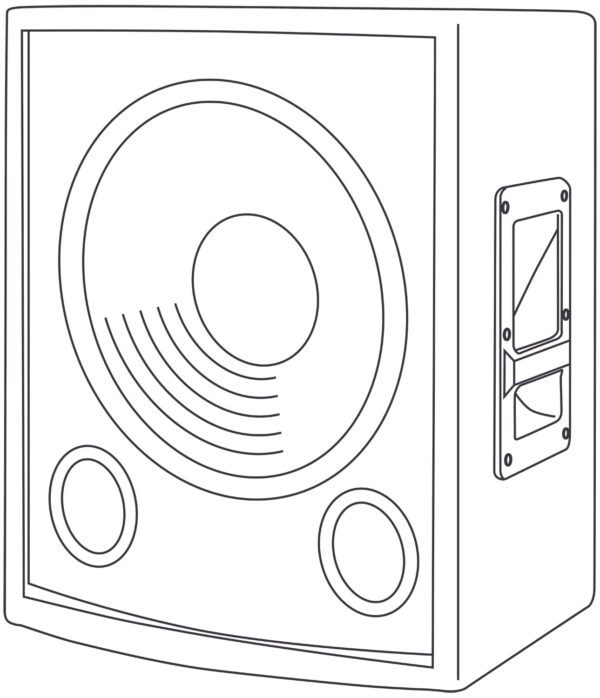 QTX QT15S Bassový reproduktor, 150 W RMS - Image 4